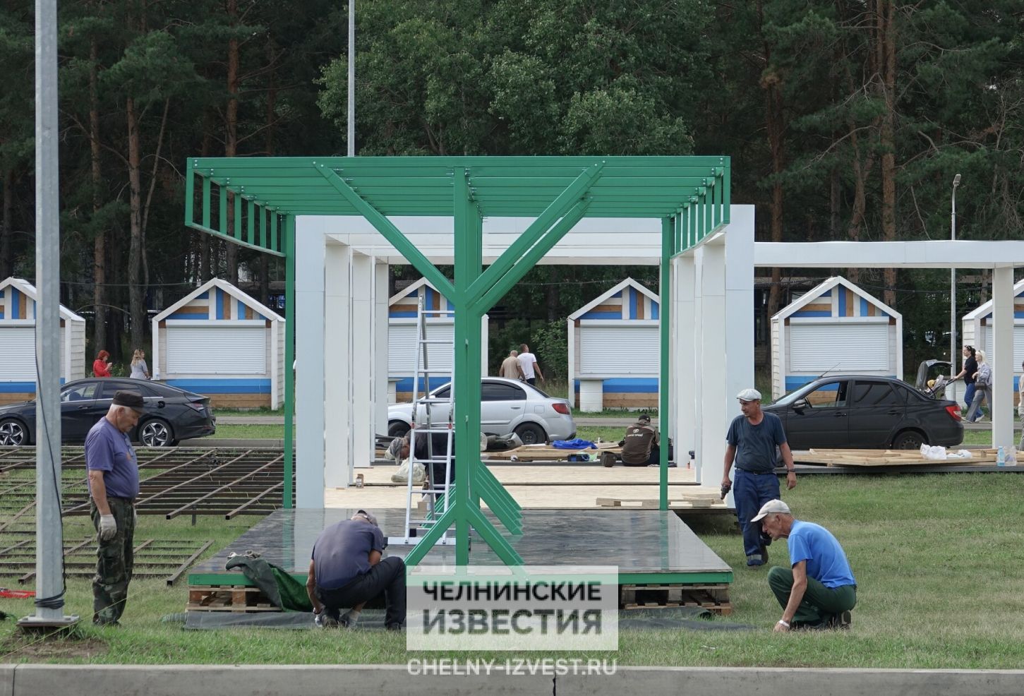 как майдан готовят к 400-летию Набережных Челнов